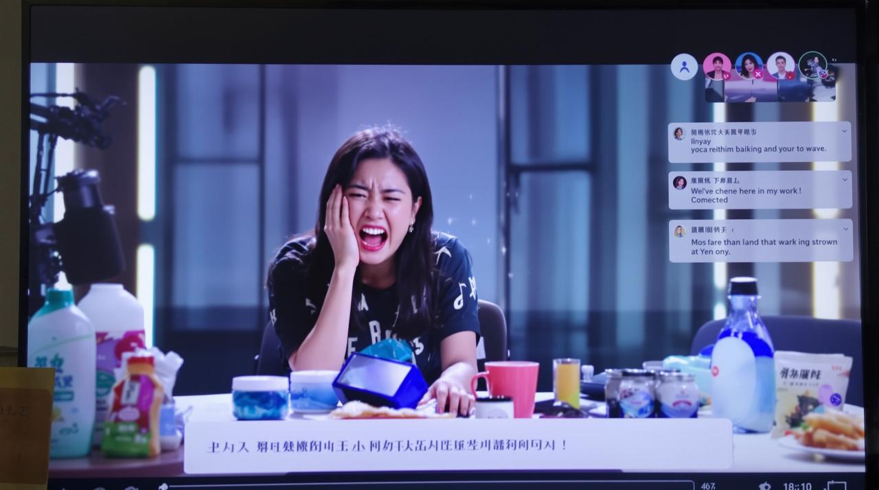 某网红主播直播时怒怼粉丝,现场摔东西发脾气
